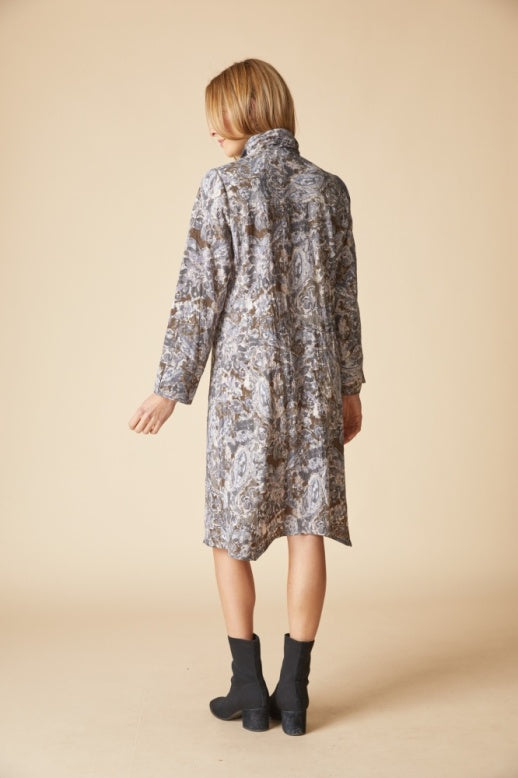 Habitat Destination Unknown Floral Pleat Artist Dress/Duster - 34888 - JAVA
