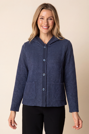 Habitat Pasedena Stripe Sunset Hoodie - 20901 - HARBOR