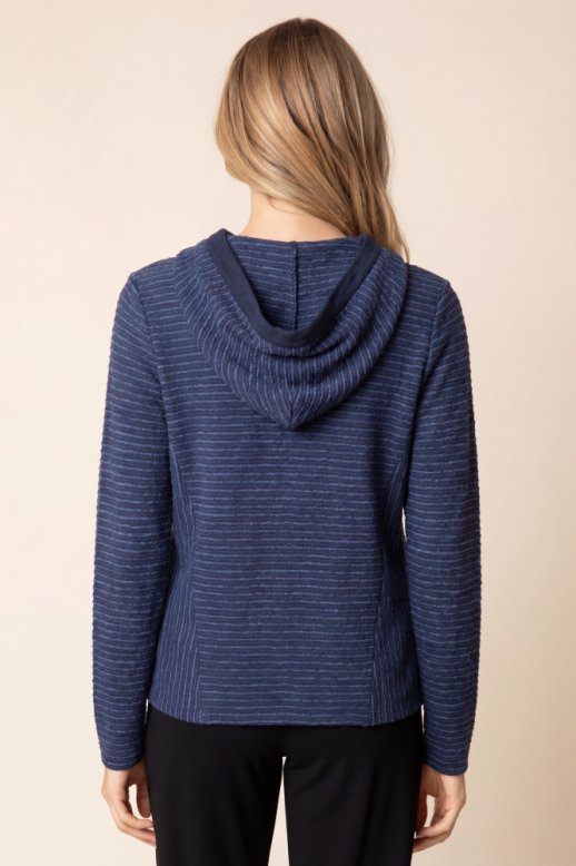 Habitat Pasedena Stripe Sunset Hoodie - 20901 - HARBOR