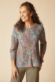 Habitat Super Soft Fleece Boxy Crew - 34568 - FERN