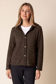 Habitat Pasedena Stripe Sunset Hoodie - 20901 - DOVE