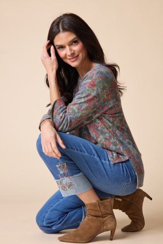 Habitat Super Soft Fleece Boxy Crew - 34568 - FERN