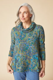Habitat Super Soft Fleece Cozy Cowl Top - 35405 - LAGOON