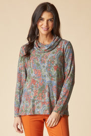 Habitat Super Soft Fleece Cozy Cowl Top - 35405 - FERN