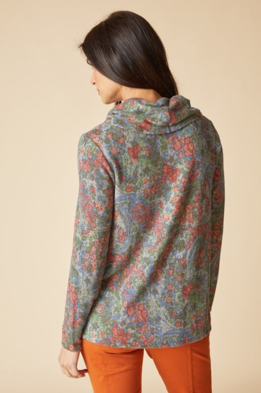 Habitat Super Soft Fleece Cozy Cowl Top - 35405 - FERN