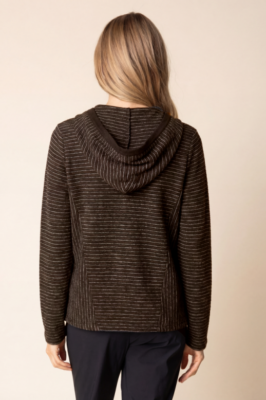 Habitat Pasedena Stripe Sunset Hoodie - 20901 - DOVE