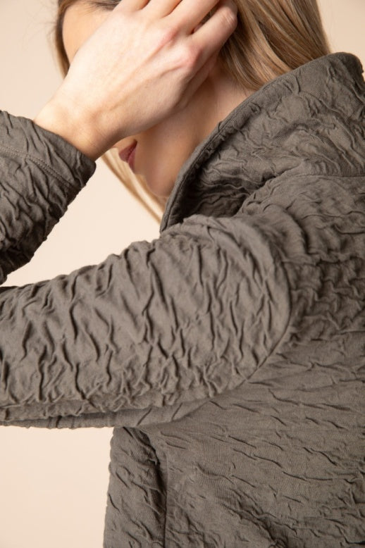 Habitat Crinkled Dbl Face Crosstown Jacket - 48110 - UMBER