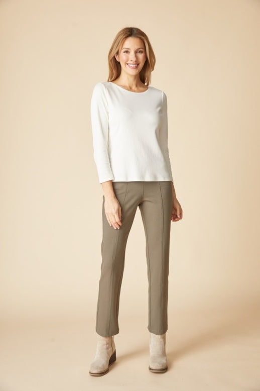 Habitat Cozy Rib Everyday Tee - 16411 - WHITE