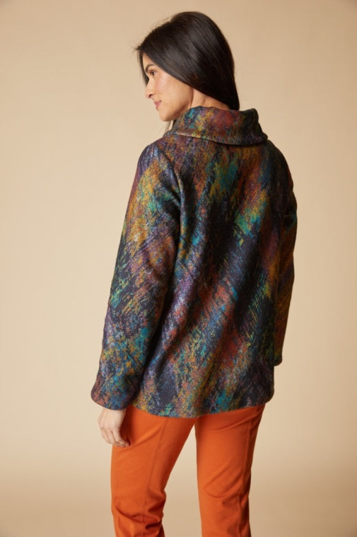 Habitat Sunset Swing Fleece Coat - 49001 - MULTI