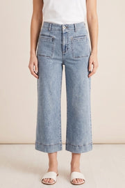 Habitat Stretch Denim Crop Jean - 11482 - LIGHT DENIM