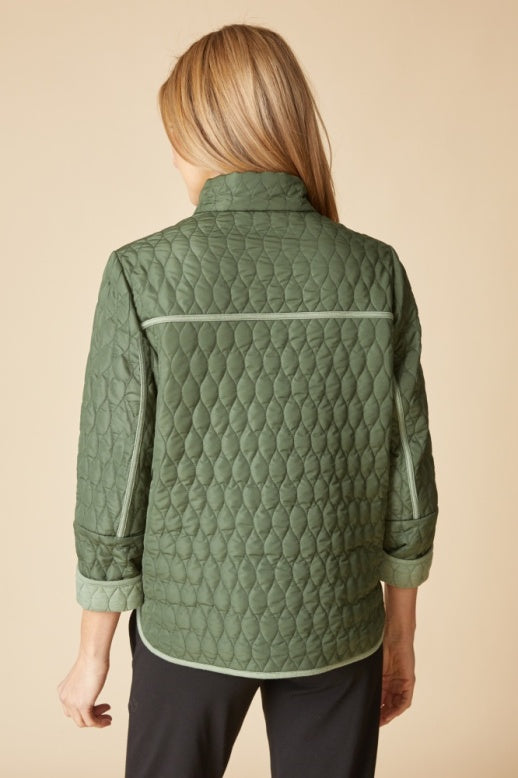 Habitat Dbl Faced Quilts Urban Jacket - 22915 - FERN