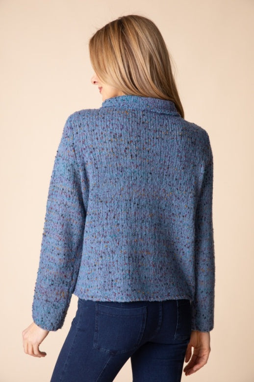 Habitat Confetti Funnel Cowl Cardigan - 89016 - HABROR