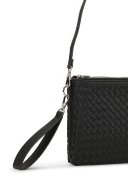 Ilse Jacobsen Woven Crossbody - BAG 08CB - BLACK