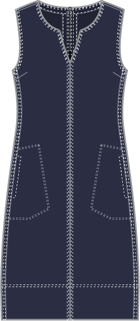 Habitat Cool Tech Beachcomber Dress - 17985 - NAVY (NOT WILLOW)