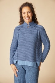 Habitat Yin Yang Stripe Right Pullover - 81253 - HARBOR