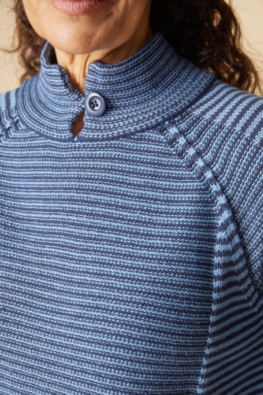 Habitat Yin Yang Stripe Right Pullover - 81253 - HARBOR