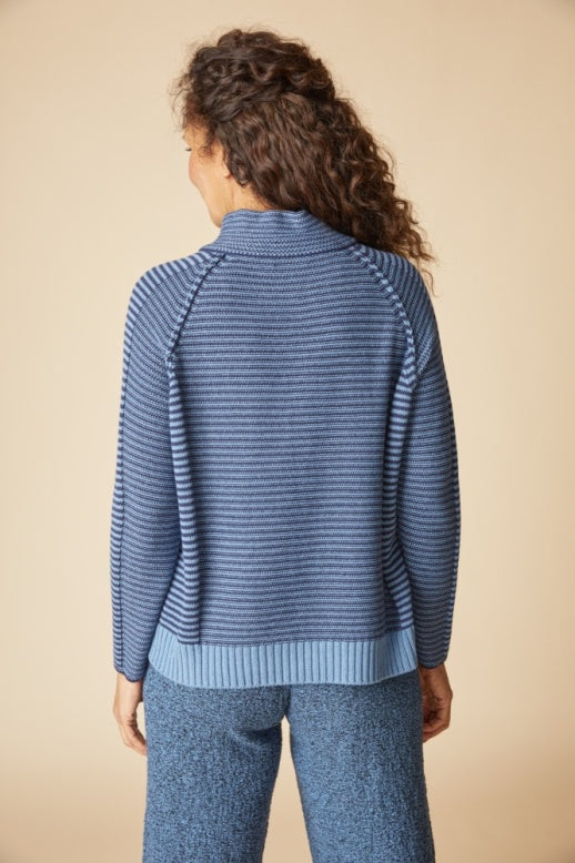Habitat Yin Yang Stripe Right Pullover - 81253 - HARBOR