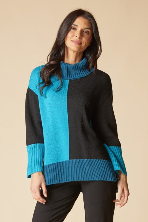 Habitat Yin Yang Mix It Up Tunic - 81251 - LAGOON