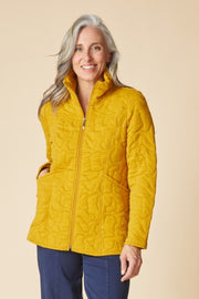 Habitat Cascade Quilt Shaped Coat - 53733 - HONEY