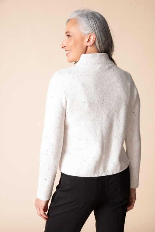 Habitat Harvest Tweed Birchwood Cardigan - 89109 - WINTER WHITE
