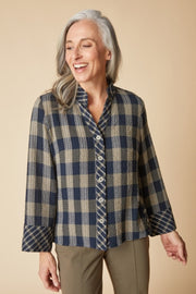 Habitat Plaidemonium Uptown Shirt - 40344 - BLACK