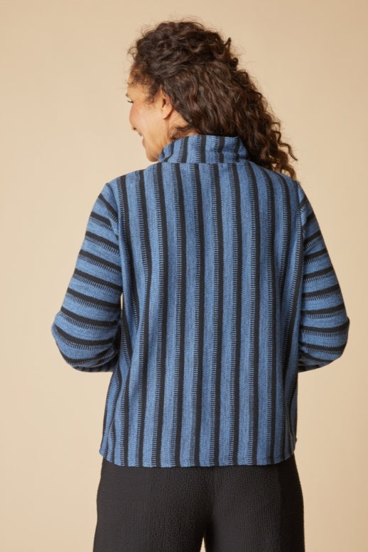 Habitat Between The Lines Line Up Sweater - 83212 - HARBOR
