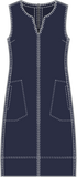Habitat Cool Tech Beachcomber Dress - 17985 - NAVY (NOT WILLOW)