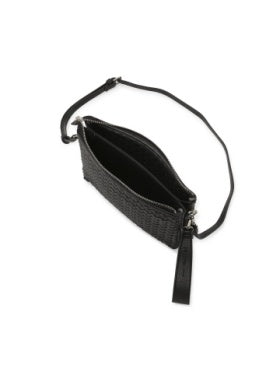 Ilse Jacobsen Woven Crossbody - BAG 08CB - BLACK
