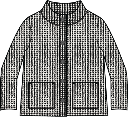 Habitat Opposites Attract Mix and Match Jacket - 31322 - WINTER WHITE (NOT DOVE)