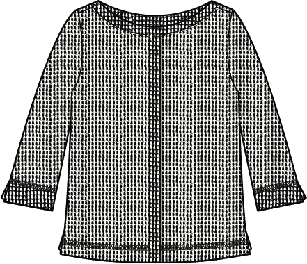 Habitat Opposites Attract Seamed Pullover - 31323 - WINTER WHITE (NOT LENTIL)