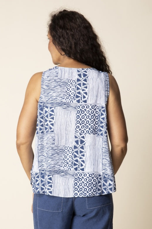 Habitat Viscose Rayn Crepe Bali Overlay Tank - 39400 - MARINE