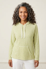 Habitat Catalina Knit Stripe Sunrise Pullover - 21900 - AGAVE