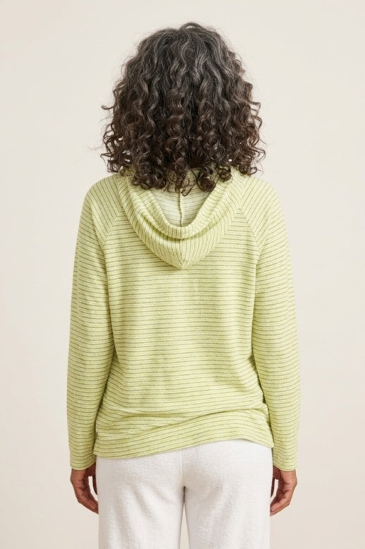 Habitat Catalina Knit Stripe Sunrise Pullover - 21900 - AGAVE