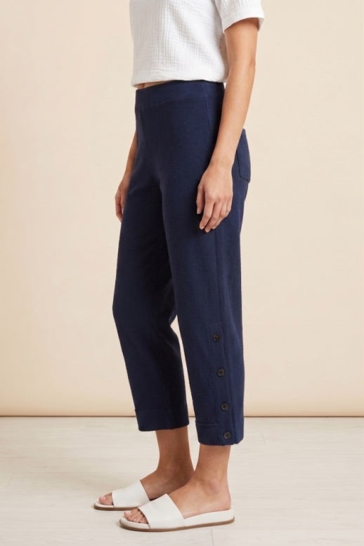 Habitat Catalina Solid Monterey Crop Pant - 21864 - NAVY