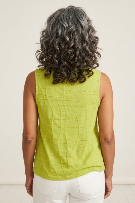 Habitat Wavy Knit Cowl Tank Top - 13002 - POPSICLE (NOT KIWI)