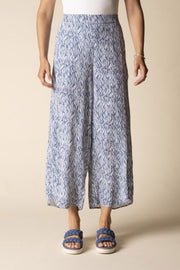 Habitat Viscose Rayon Crepe Bali Overlay Pant - 39265 - MARINE