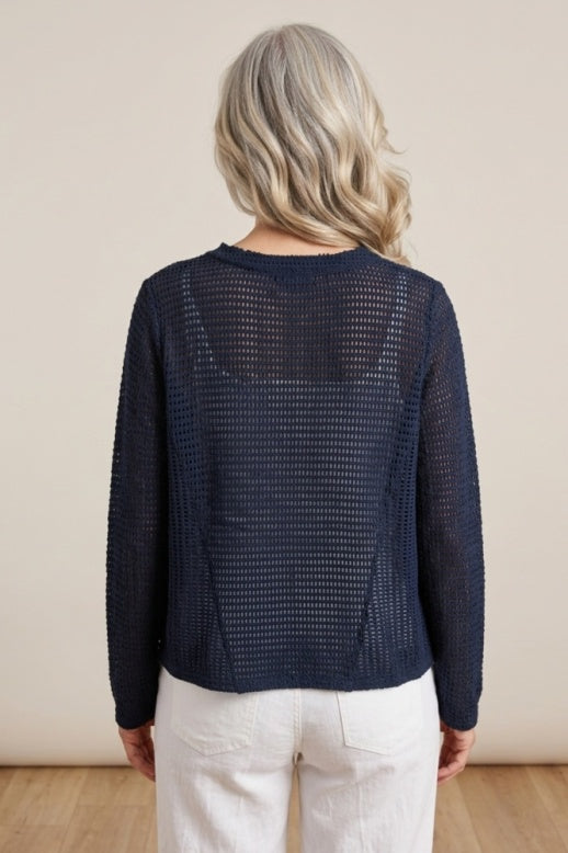 Habitat Summer Breeze Cardigan - 85800 - NAVY