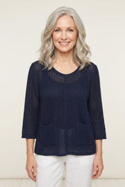 Habitat Summer Breeze Pullover - 85801 - ECRU (NOT NAVY)