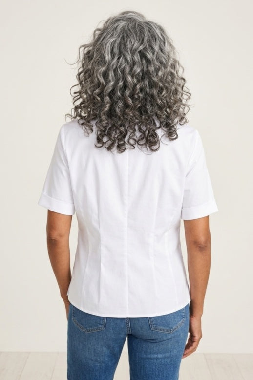 Habitat Knit Mix Vanta Shirt - 15062 - WHITE