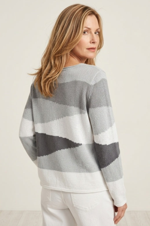 Habitat Sea You There High Seas Pullover - 89806 - SMOKE