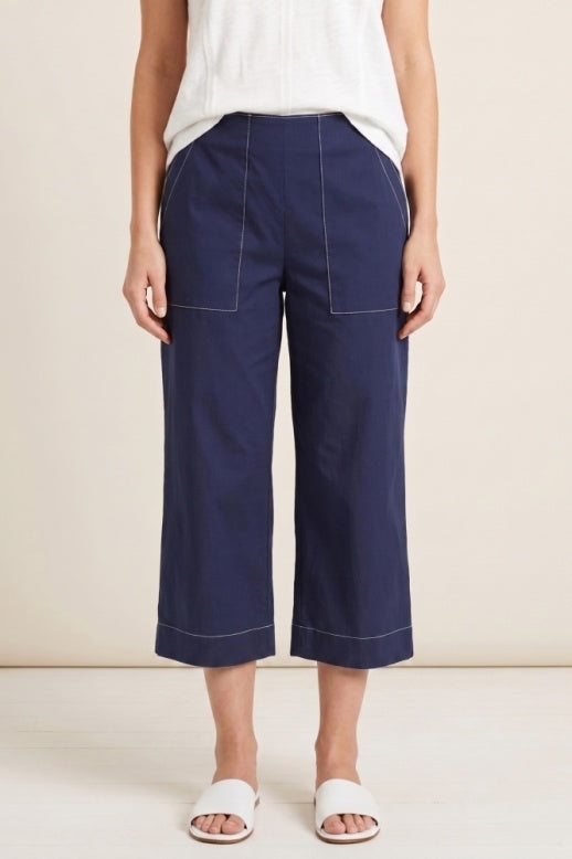 Habitat Cool Tech Marlo Solid Crop - 17966 - NAVY
