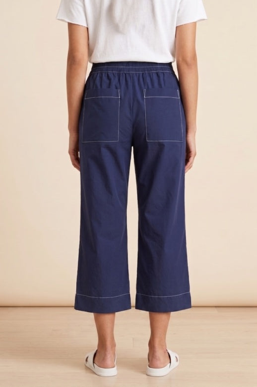 Habitat Cool Tech Marlo Solid Crop - 17966 - NAVY