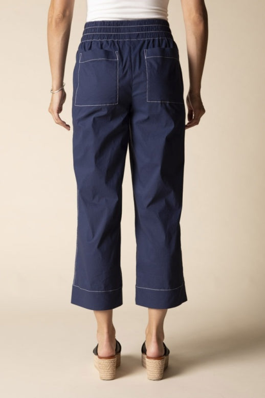Habitat Cool Tech Marlo Solid Crop - 17966 - NAVY
