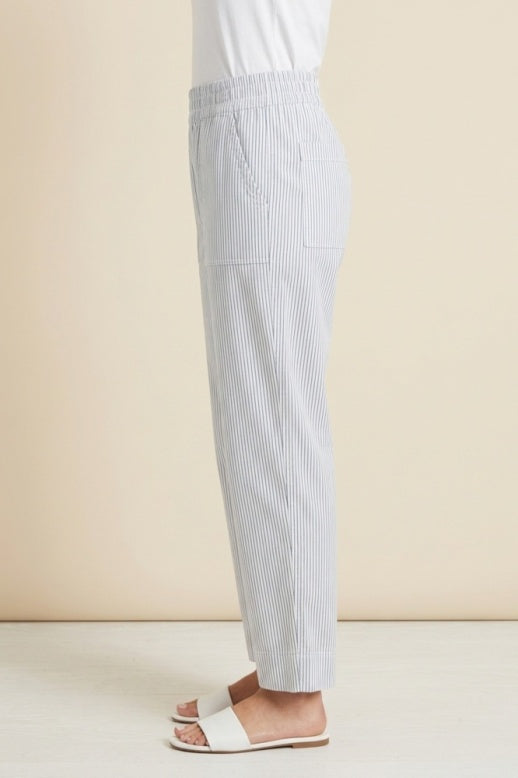 Habitat Cool Tech Marlo Striped Crop - 18066 - WHITE