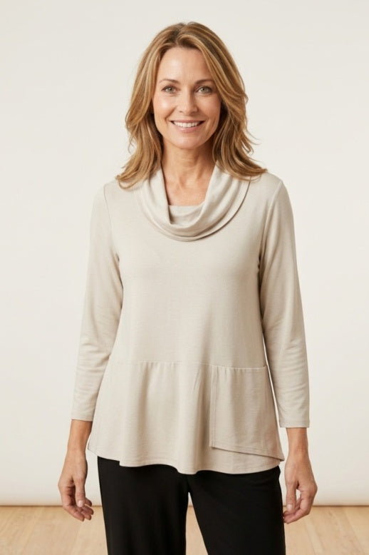 Habitat Core Travel Wrap Top - 55926 - ECRU
