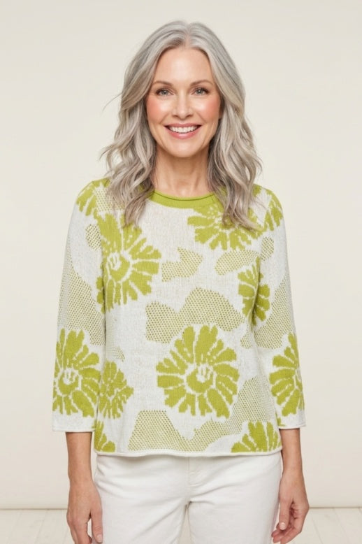 Habitat Daisy Days Pullover - 83600 - KIWI