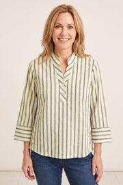 Habitat The Hamptons Stripe Pullover - 11744 - KIWI