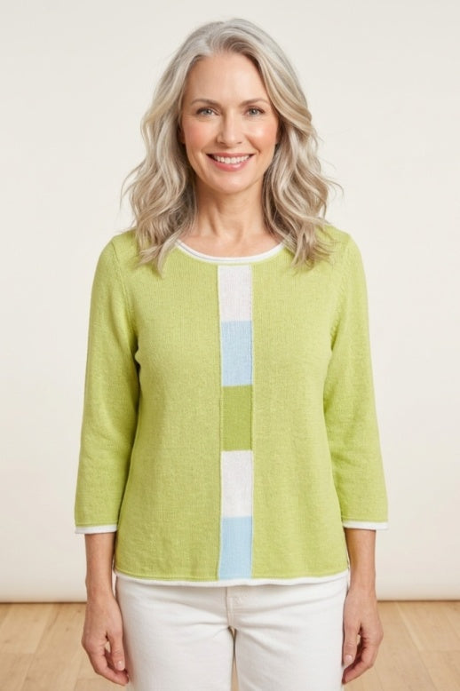 Habitat Sea You There Centerline Pullover - 89705 - AGAVE