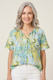 Habitat Destination Unknown Flutter Top - 34703 - CASCADE