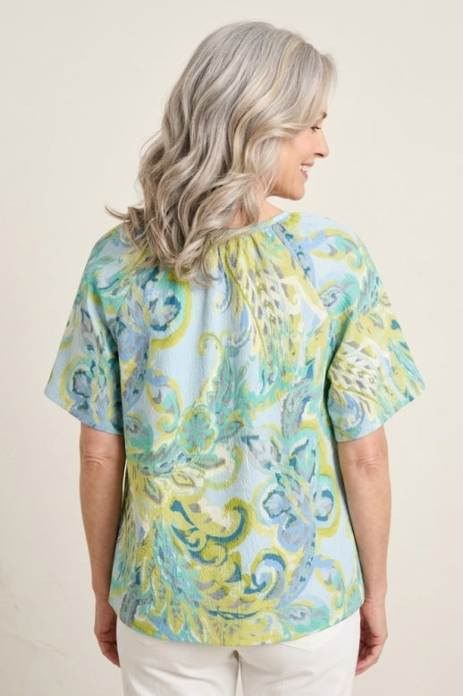 Habitat Destination Unknown Flutter Top - 34703 - CASCADE